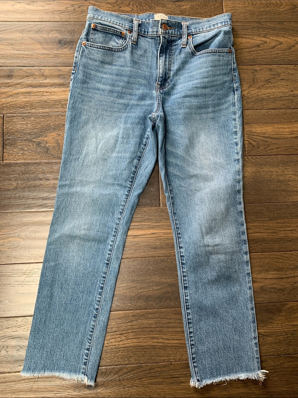 J. Crew Women's Straight-Leg Slim Boyfriend Denim Jeans.Pre-Owned.Size 27. 30x26